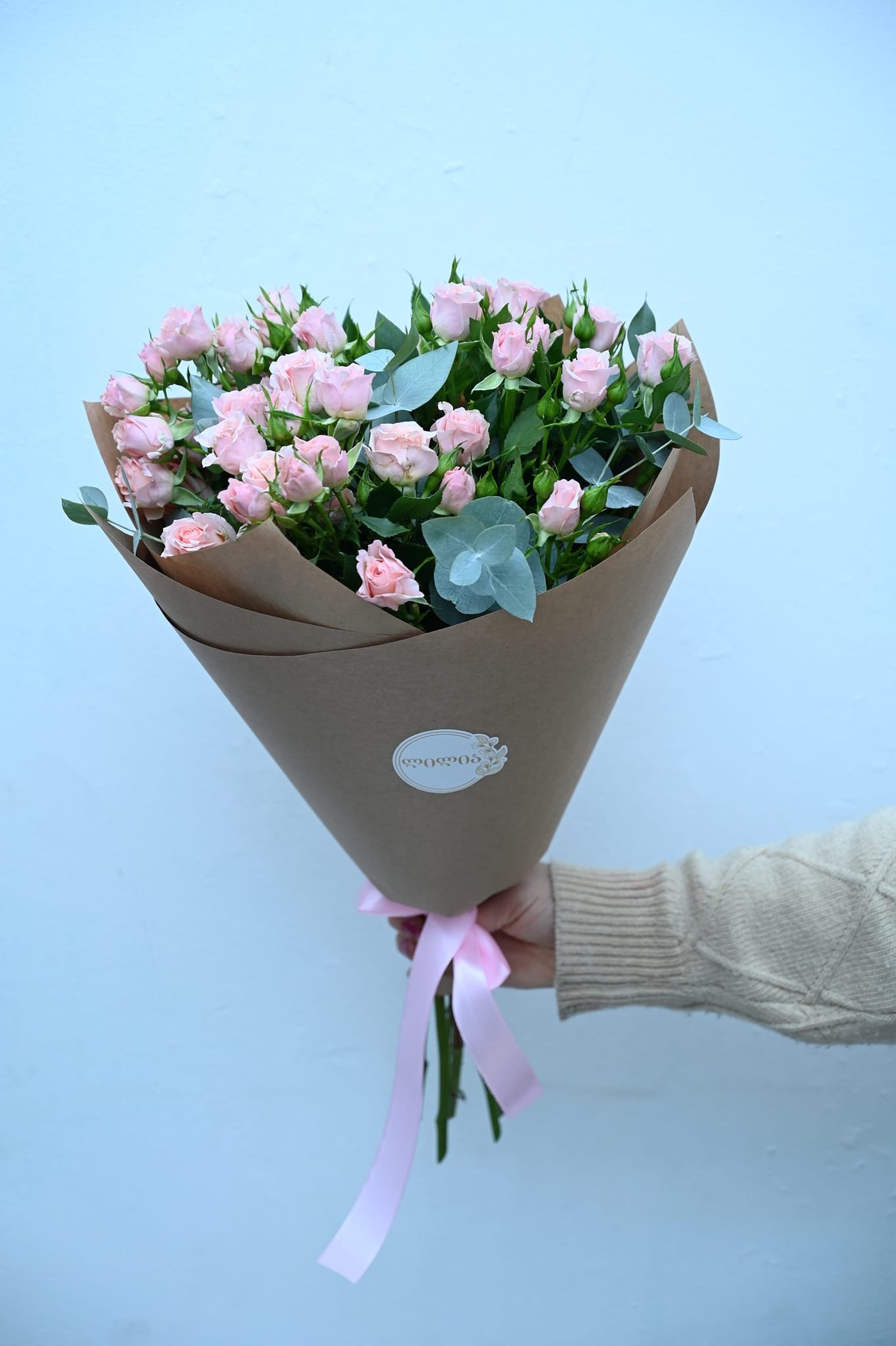 Букет из спрей-роз