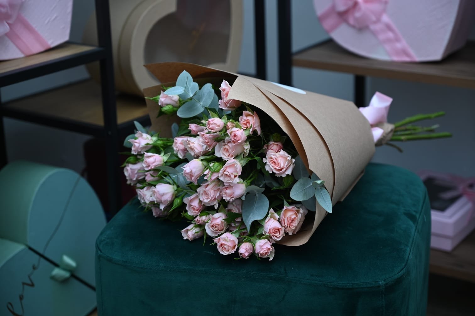 Спрей-роза, 7 веток — изображение 2