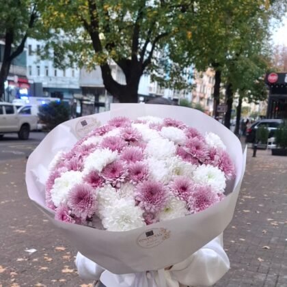 Букет хризантем