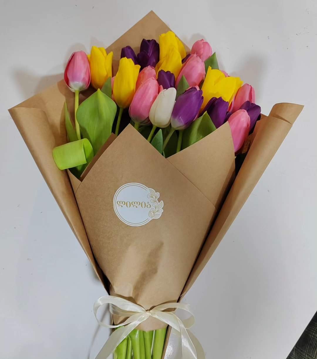 Букет тюльпанов, 25 штук — изображение 2